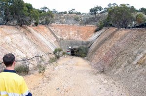 Ballarat Gold Mine Entrance