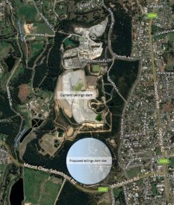 Ballarat Gold Mine Site Aerial